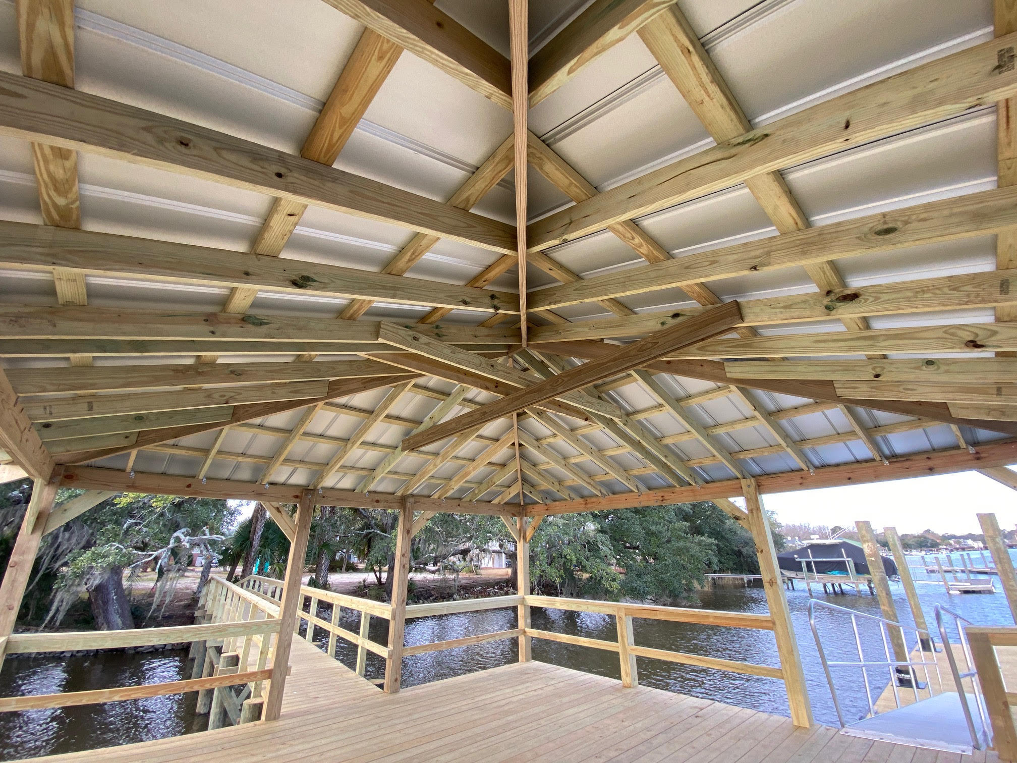 2437 Rice Pond Road Charleston, SC 29414 - Photo 51 of 56 Photo 3-Dock Completed 2025-01-20