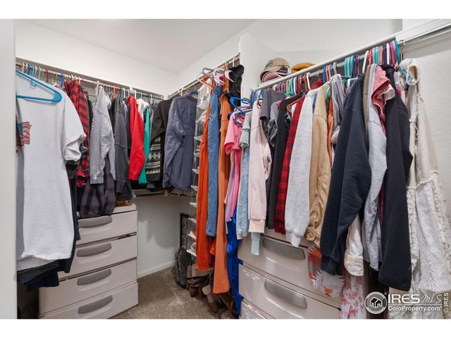 a view of a bedroom from window