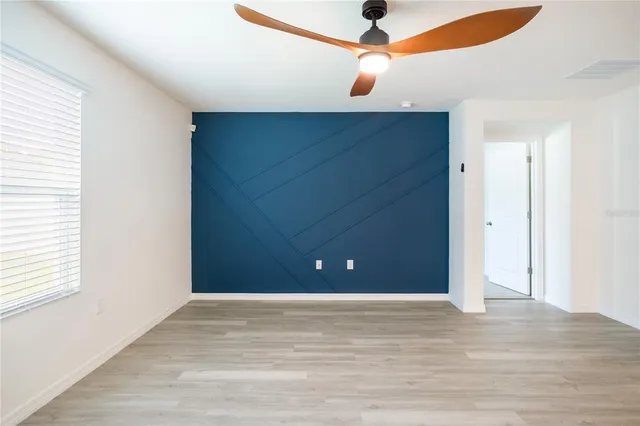 wooden floor in an empty room