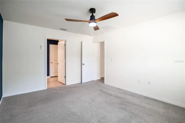 a view of empty room