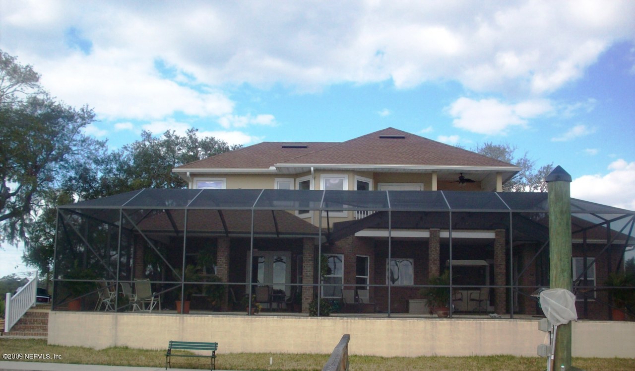 5759 Sheffield Road Jacksonville, FL 32226 - Photo 6 of 29 View from dock looking at back of house