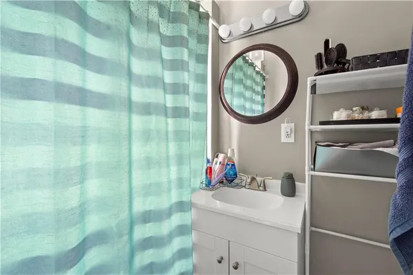 a room with storage and utility