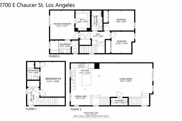 $4,800 | 2700 East Chaucer Street, Unit 14, Los Angeles, CA 90065