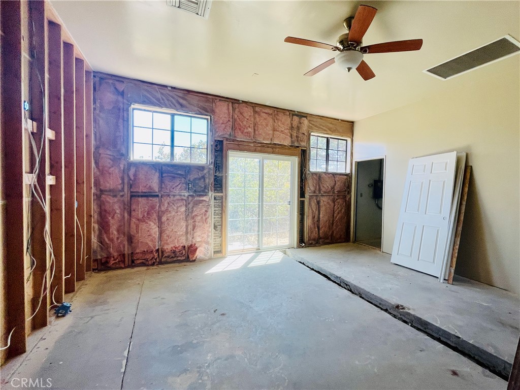 10500 Steinhoff Road Frazier Park, CA 93225 - Photo 66 of 75 a view of a livingroom with a ceiling fan and window