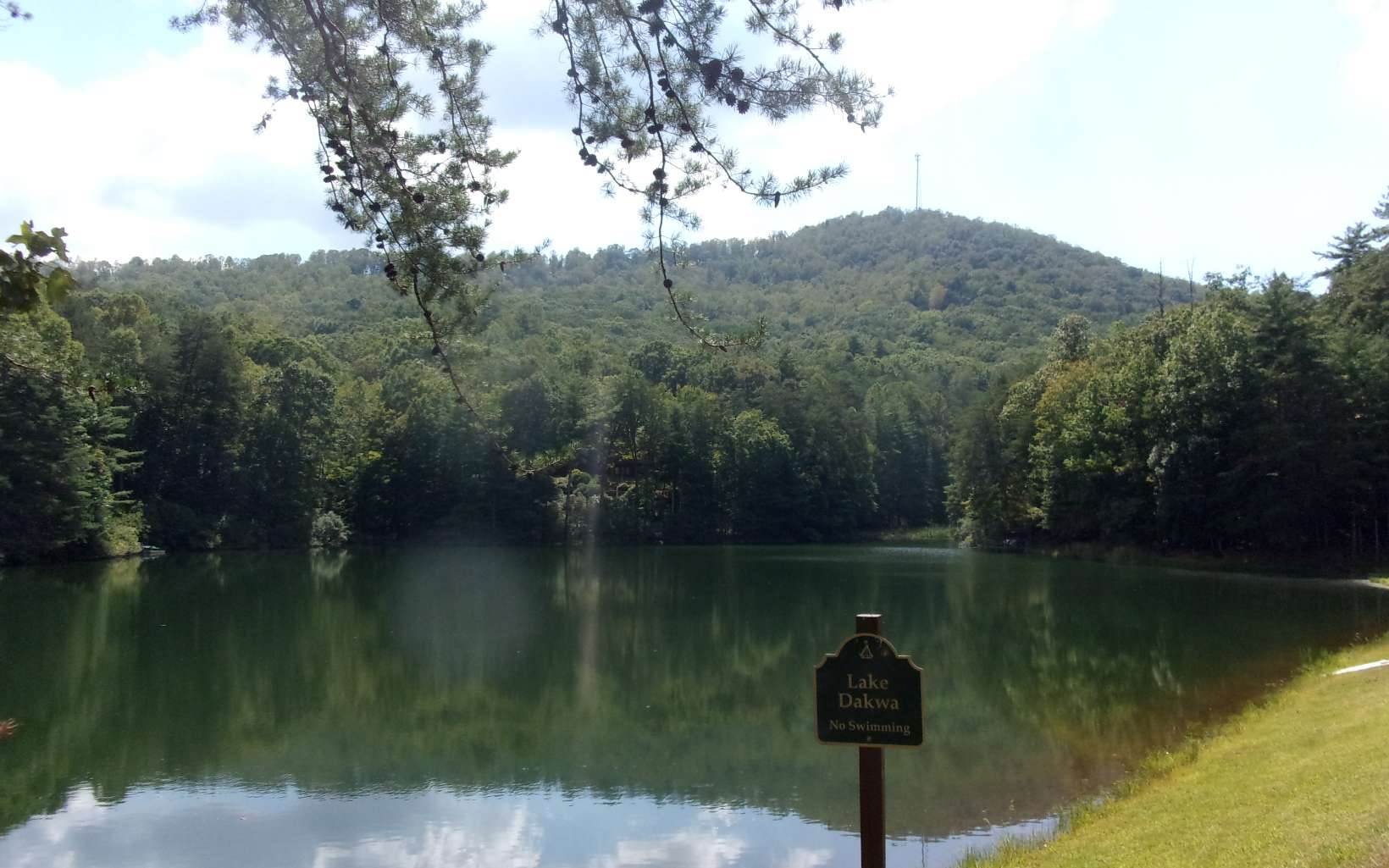 a lake view with a lake