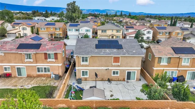 a view of a city with tall buildings