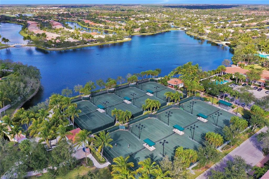 3462 Bravada Way Naples, FL 34119 - Photo 34 of 35 an aerial view of a house with a ocean view