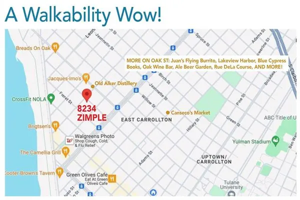 $499,000 | 8234 Zimpel Street, New Orleans, LA 70118