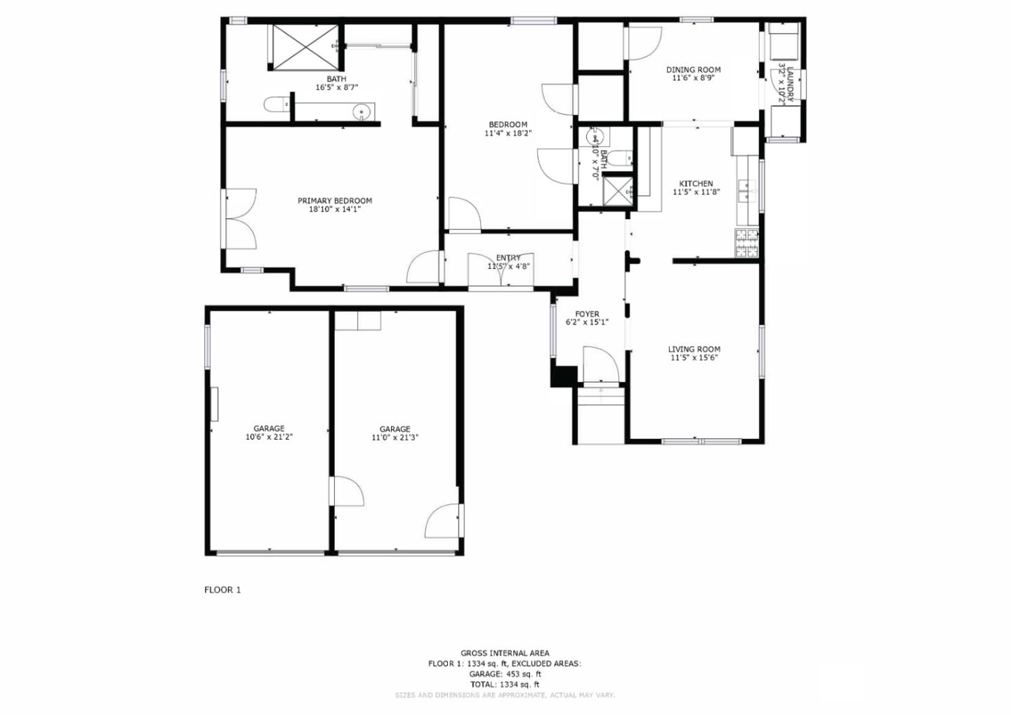 309 9th Street Pacific Grove, CA 93950 - Photo 36 of 36 a picture of a floor plan