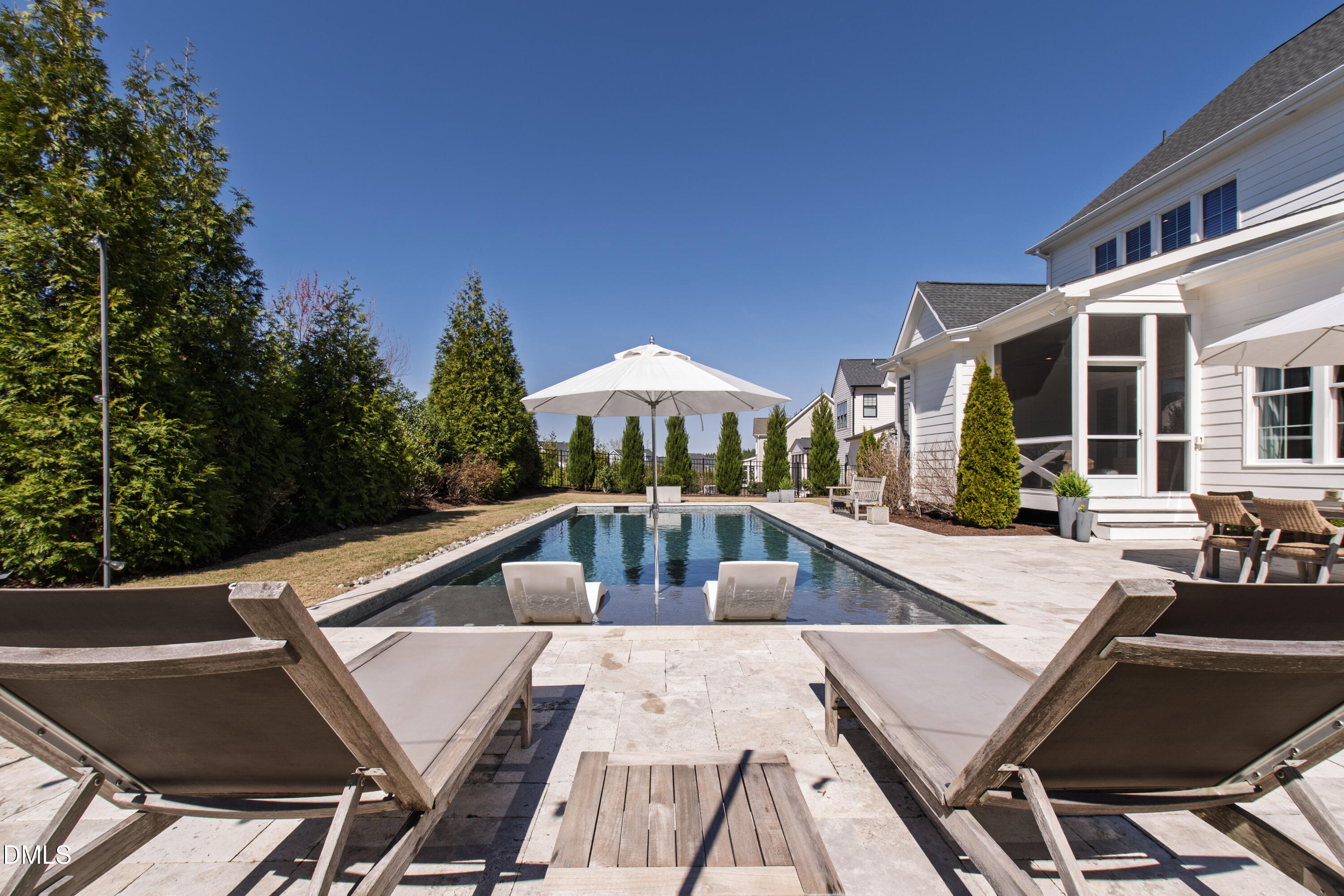 1820 Center Ridge Drive Apex, NC 27502 - Photo 36 of 66 Gunite Inground Pool