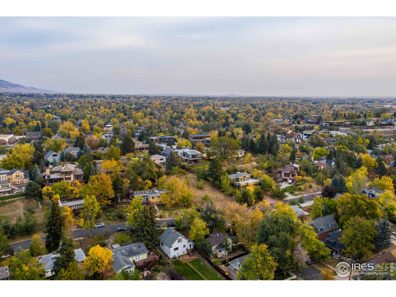 1805 Bluff Street Boulder, CO 80304 - Photo 3 of 9 an aerial view of a city