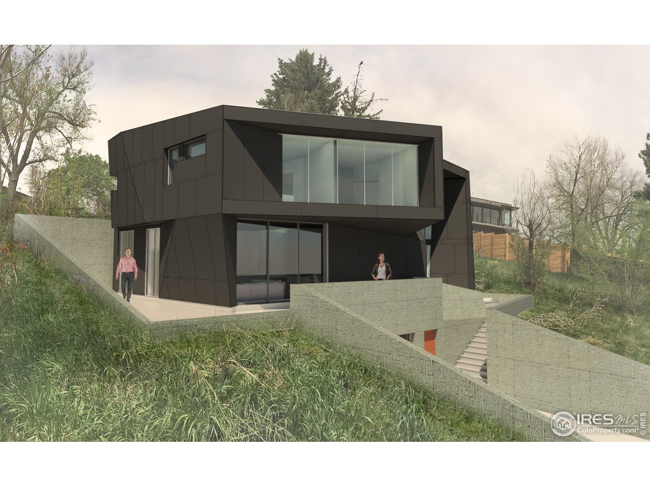 1805 Bluff Street Boulder, CO 80304 - Photo 9 of 9 a front view of a house with a yard