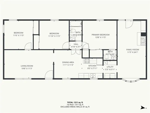 $129,000 | 1306 Northwestern Street, Iola, KS 66749