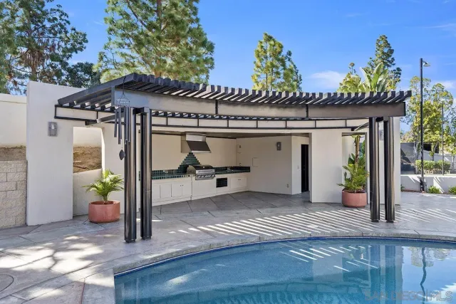 a view of a house with a outdoor space