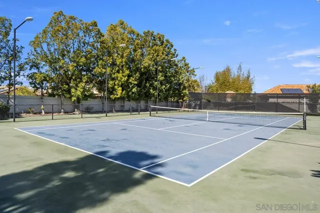 a view of a tennis court