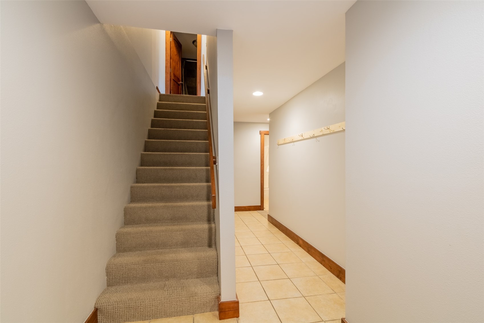 67 West Hansen Road Keystone, CO 80435 - Photo 25 of 42 Stairs from the lower level to the main level