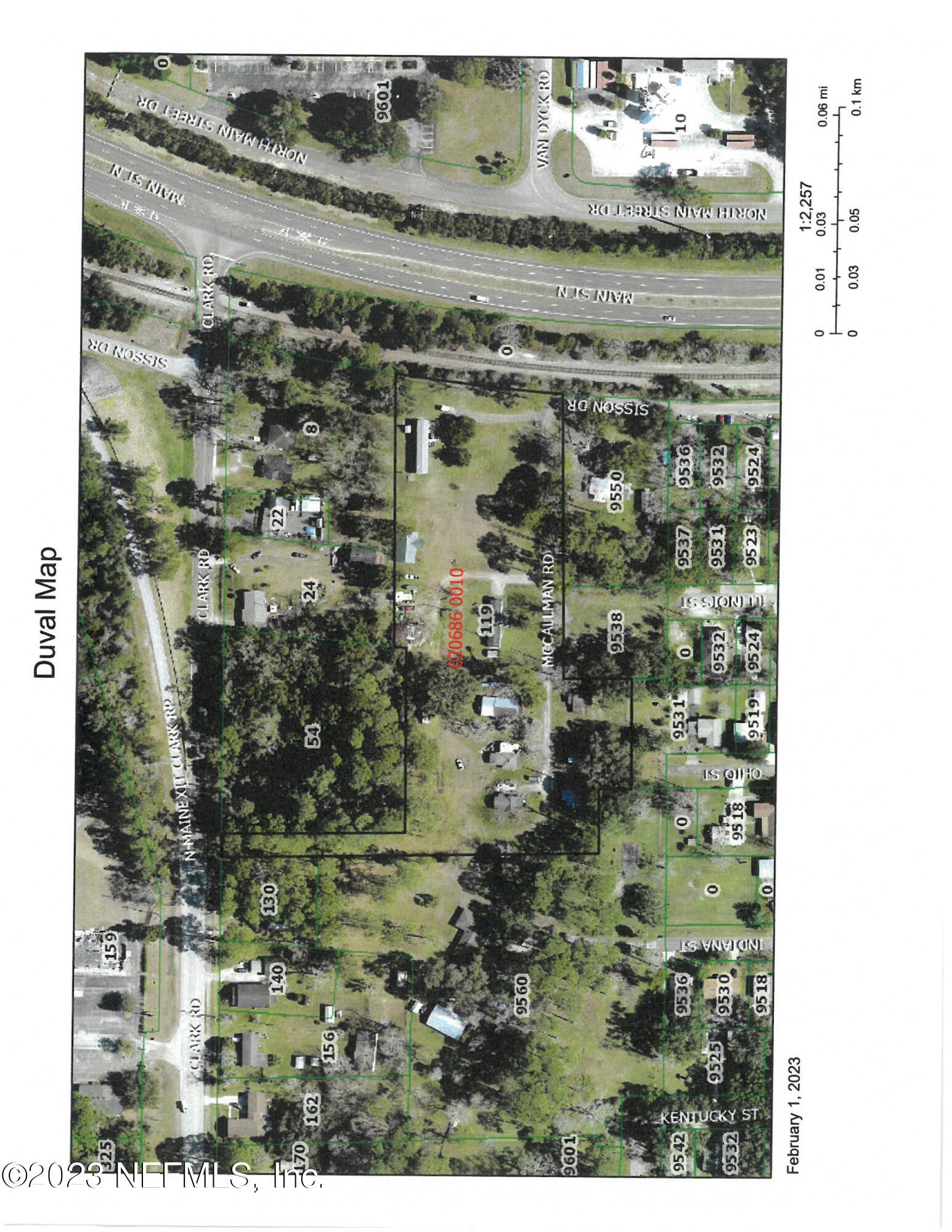 119 Mccallman Road Jacksonville, FL 32218 - Photo 1 of 1 Aerial View