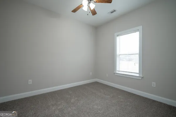 a view of a room with closet
