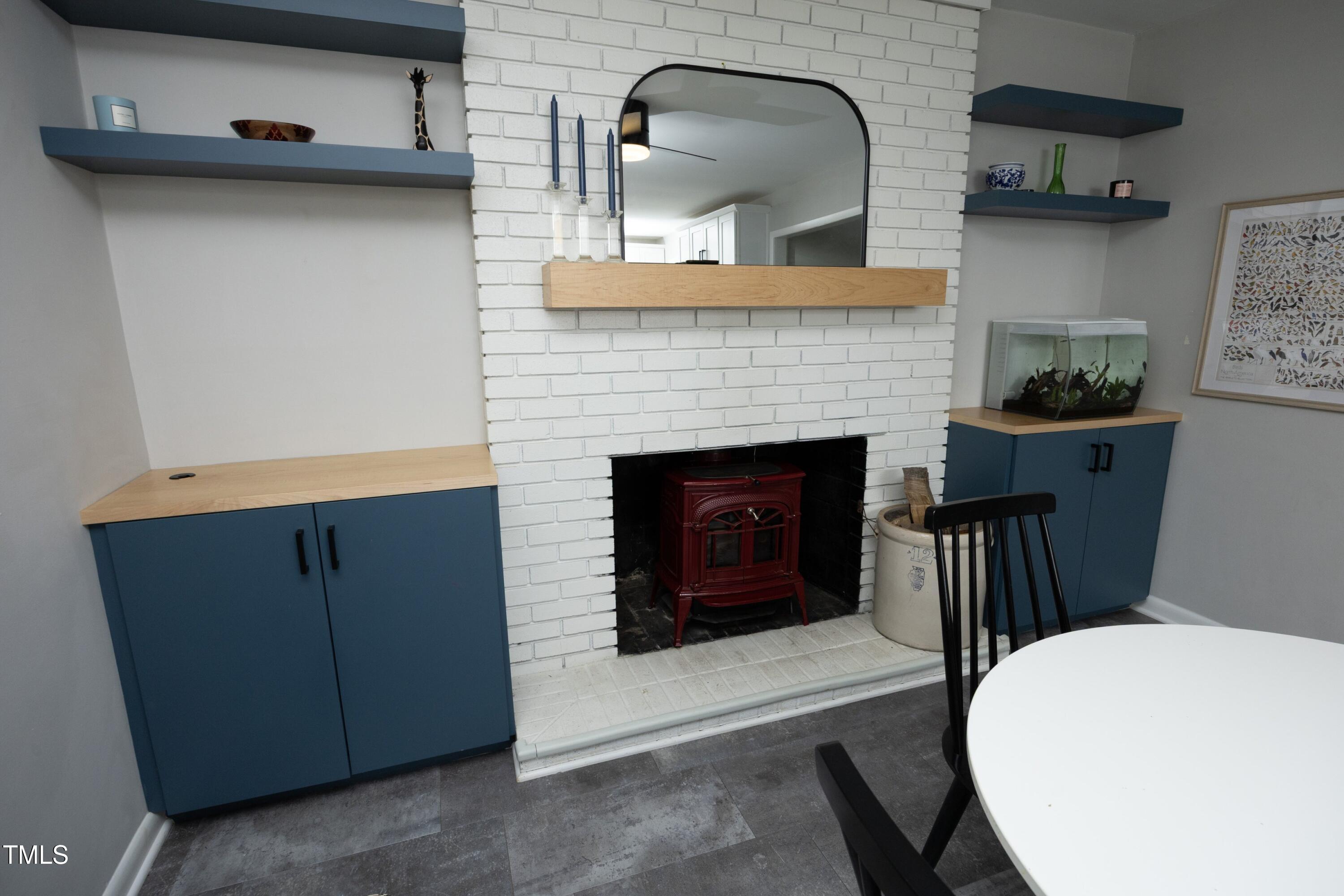 1004 Greenwich Street Raleigh, NC 27610 - Photo 16 of 33 16Fireplace
