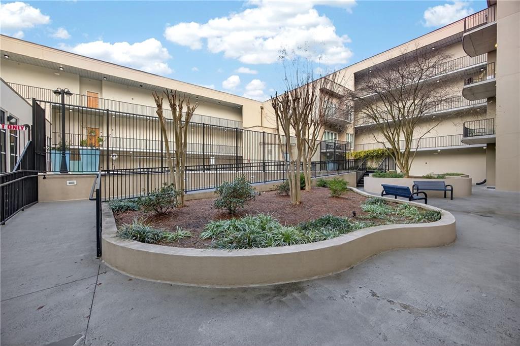 384 Ralph McGill Boulevard Northeast, Unit 322 Atlanta, GA 30312 - Photo 22 of 23 a view of outdoor space