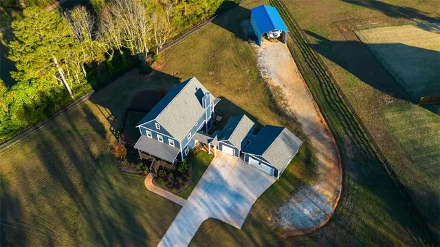 a view of a house with a ocean view