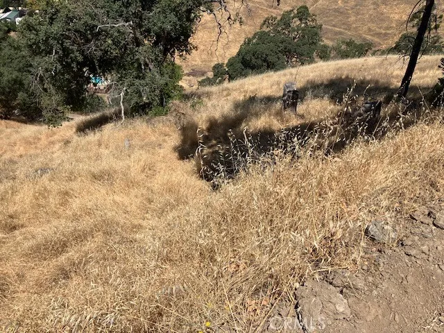 a view of a yard covered in snow