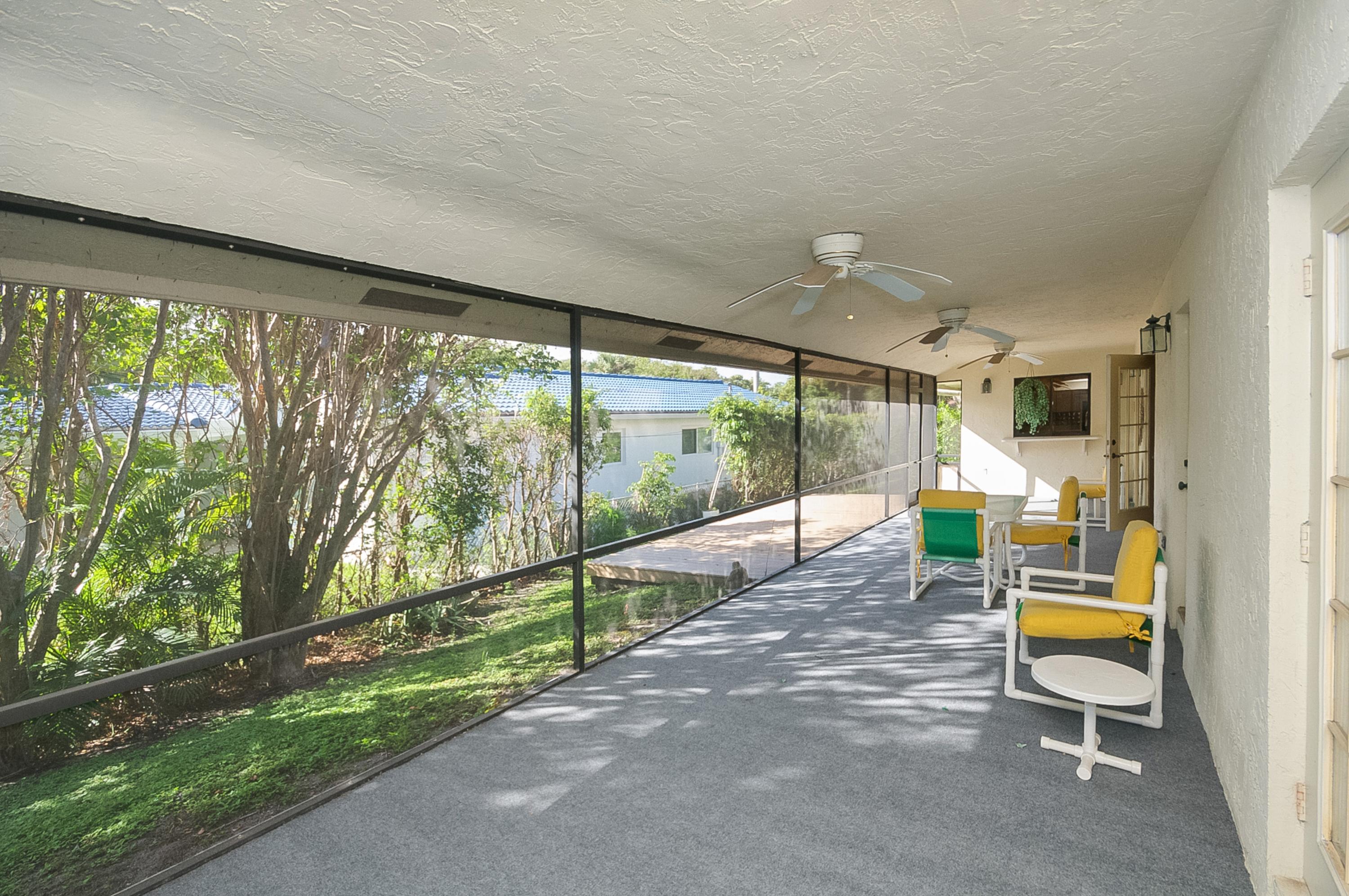5 Engle Drive Ocean Ridge, FL 33435 - Photo 22 of 23 Screend Patio