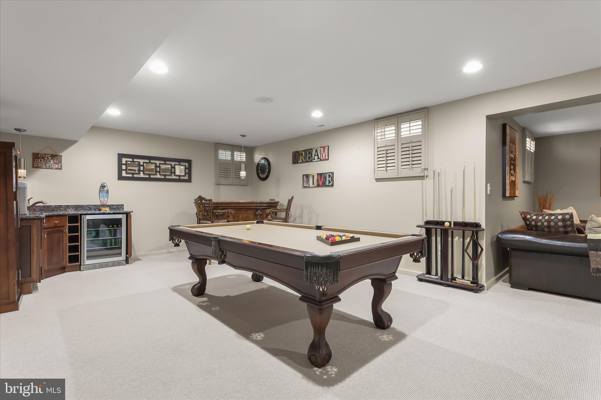 7 Cardiff Road Shrewsbury, PA 17361 - Photo 63 of 85 Recreation Room with Wet Bar