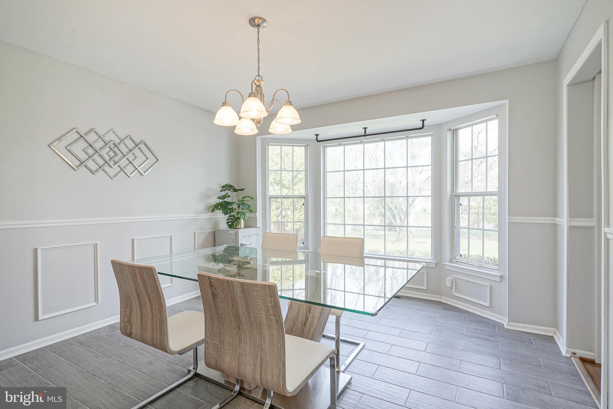 7 Middleton Drive Lumberton, NJ 08048 - Photo 12 of 42 a view of a dining room with furniture wooden floor and chandelier