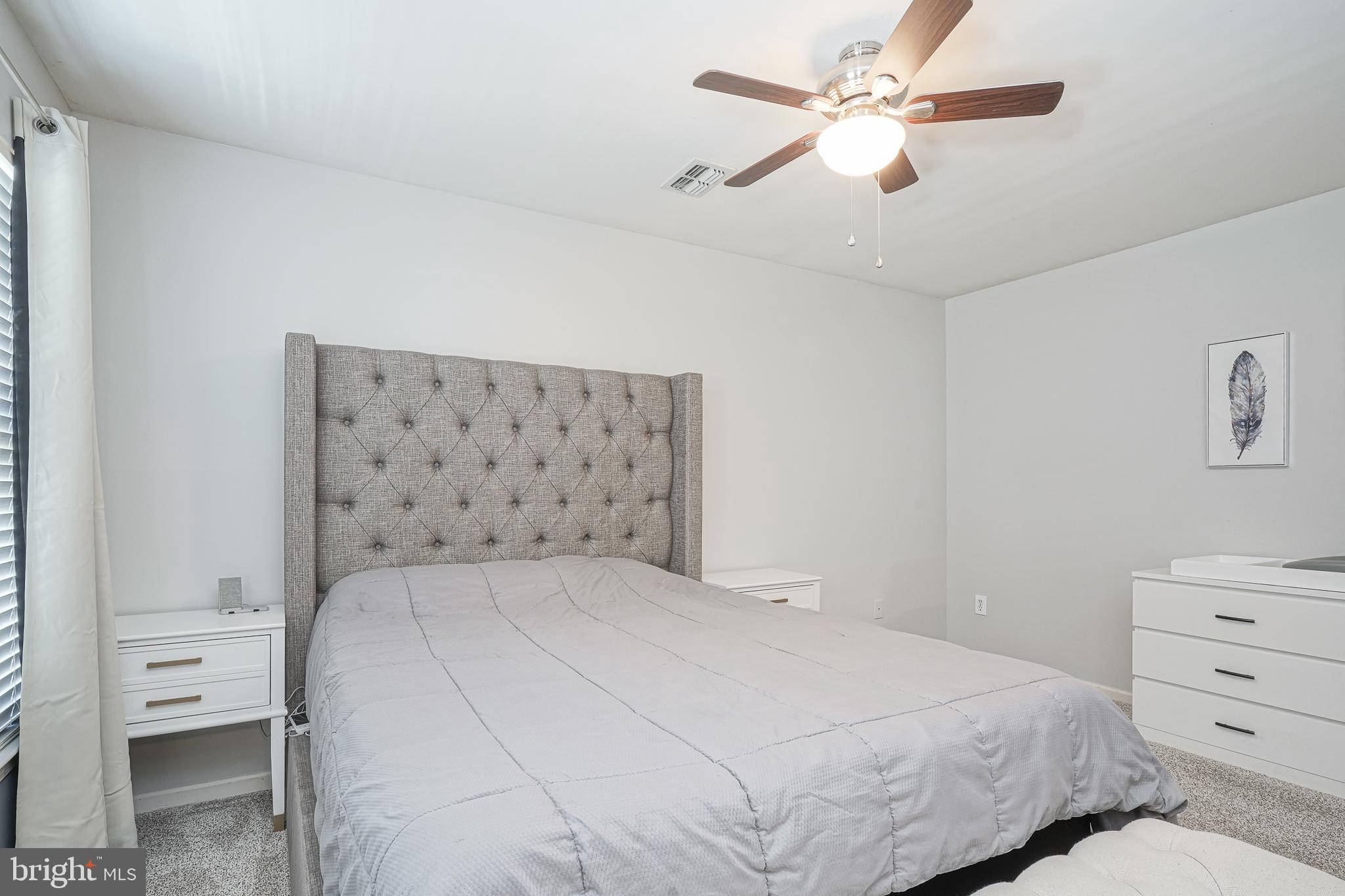 7 Middleton Drive Lumberton, NJ 08048 - Photo 17 of 42 a bedroom with a bed and a ceiling fan