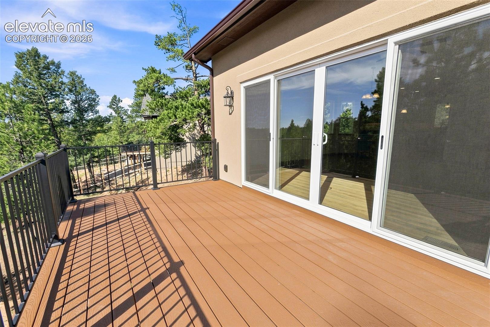 748 Pinewood Road Florissant, CO 80816 - Photo 37 of 37 Main Level Deck