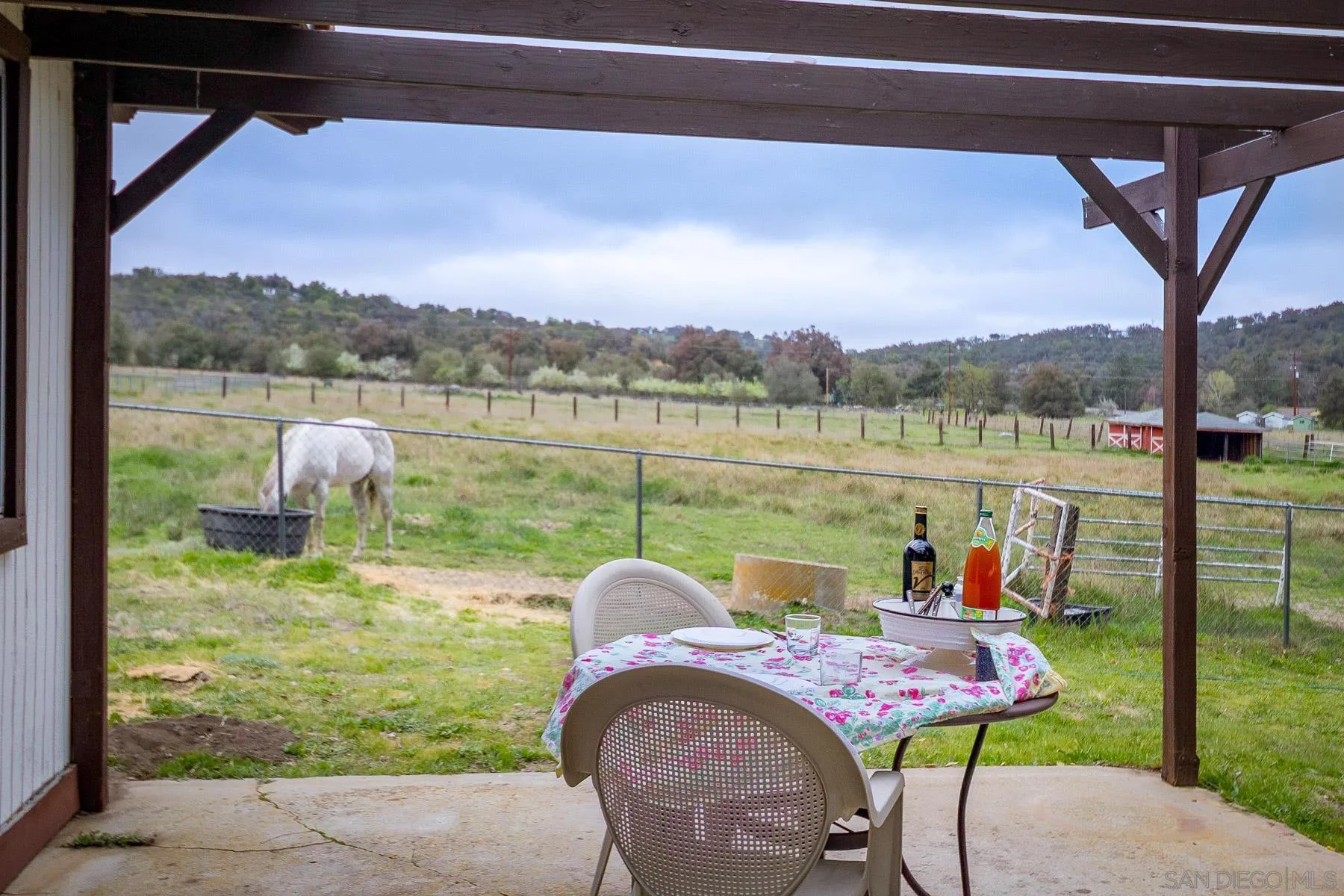 4026 Highway 78 Julian, CA 92036 - Photo 34 of 54 Guest house front porch view