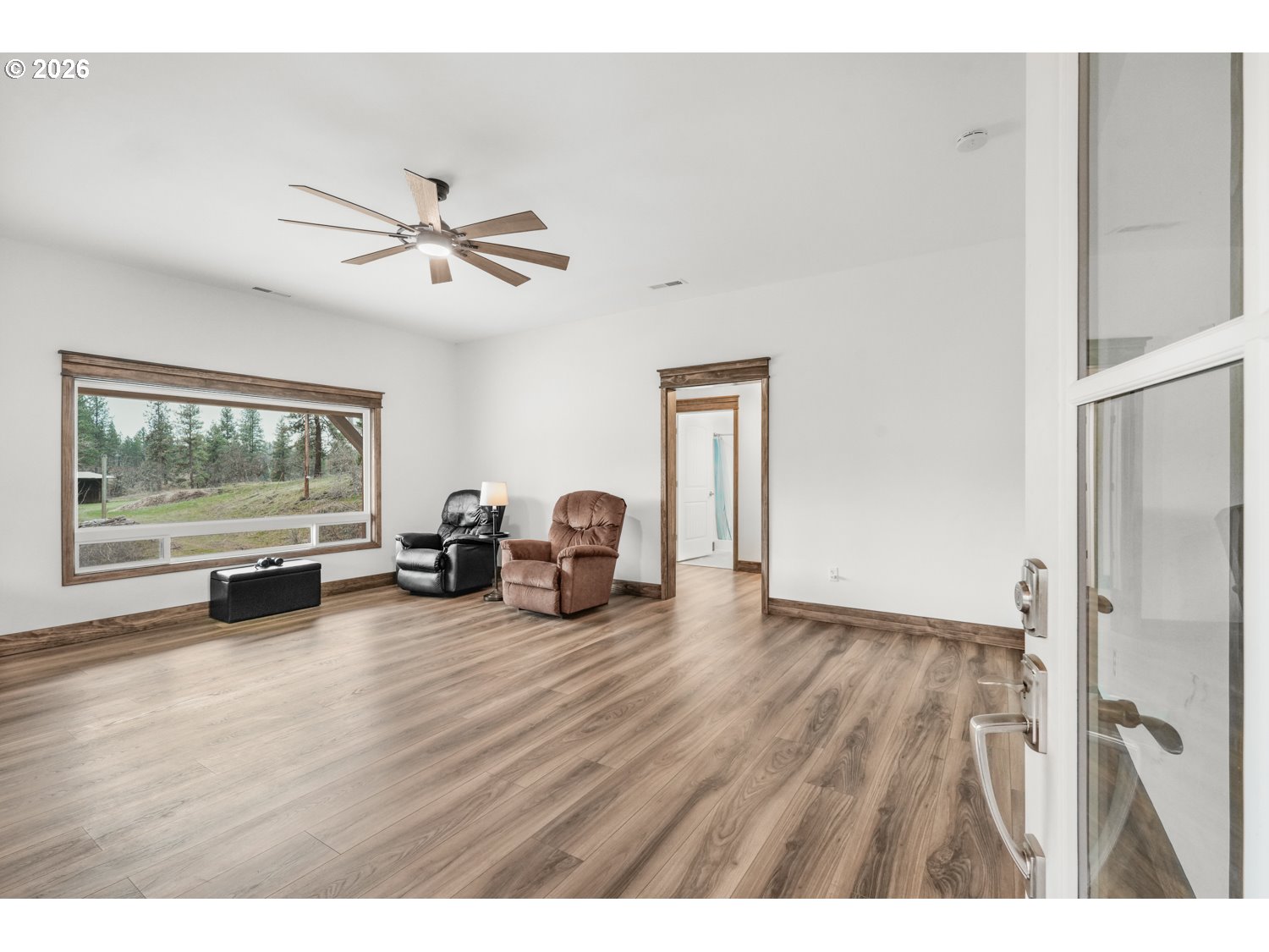 932 Zelinski Road Goldendale, WA 98620 - Photo 10 of 40 a view of a livingroom with furniture a ceiling fan and window