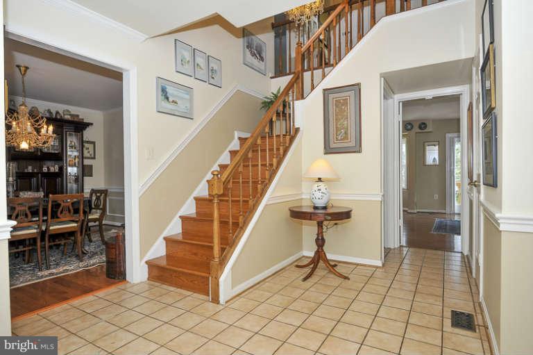 7723 Huntsman Boulevard Springfield, VA 22153 - Photo 6 of 29 Welcoming Foyer with ceramic tile flooring