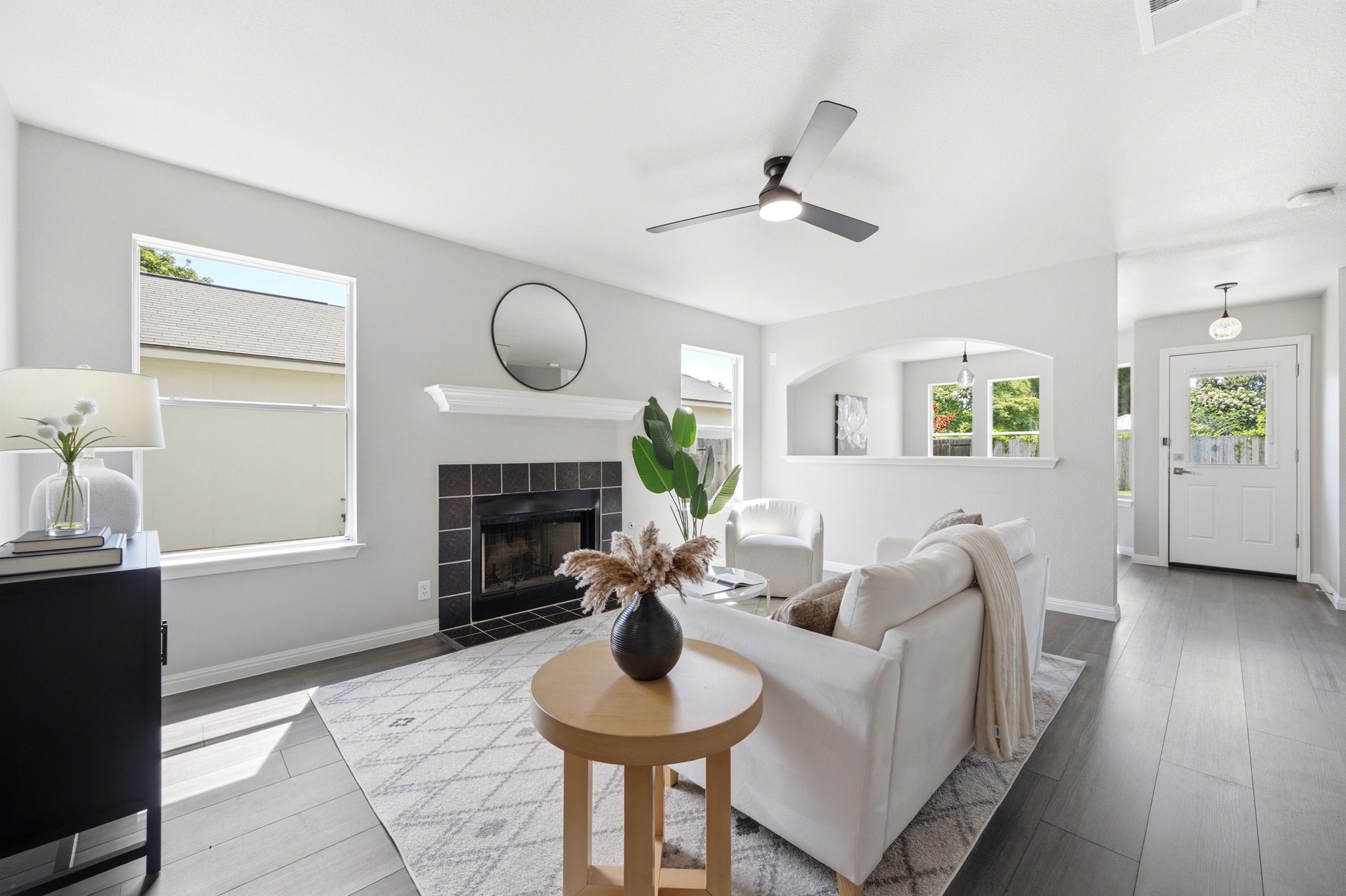 1504 Waterfall Avenue Leander, TX 78641 - Photo 5 of 25 A living space that feels fresh without feeling fussy.