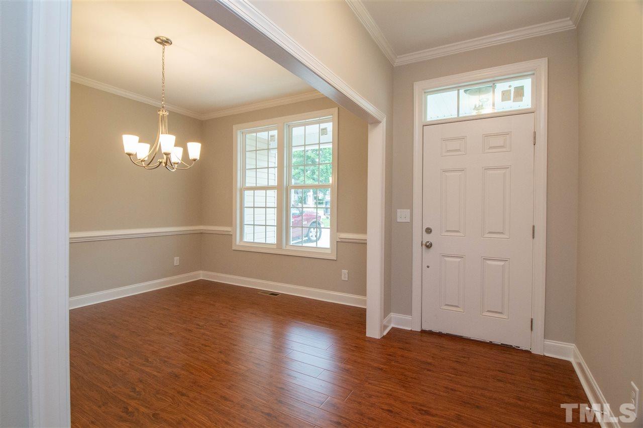 4202 Prelude Street Raleigh, NC 27616 - Photo 3 of 21 Dedicated Foyer; 1st floor with 9' ceilings, and hardwood
