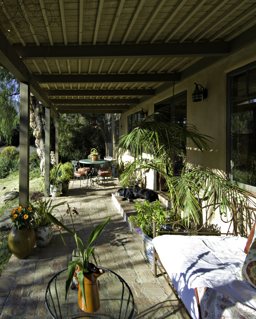 4308 Hendrickson Road Ojai, CA 93023 - Photo 7 of 23 Covered patio