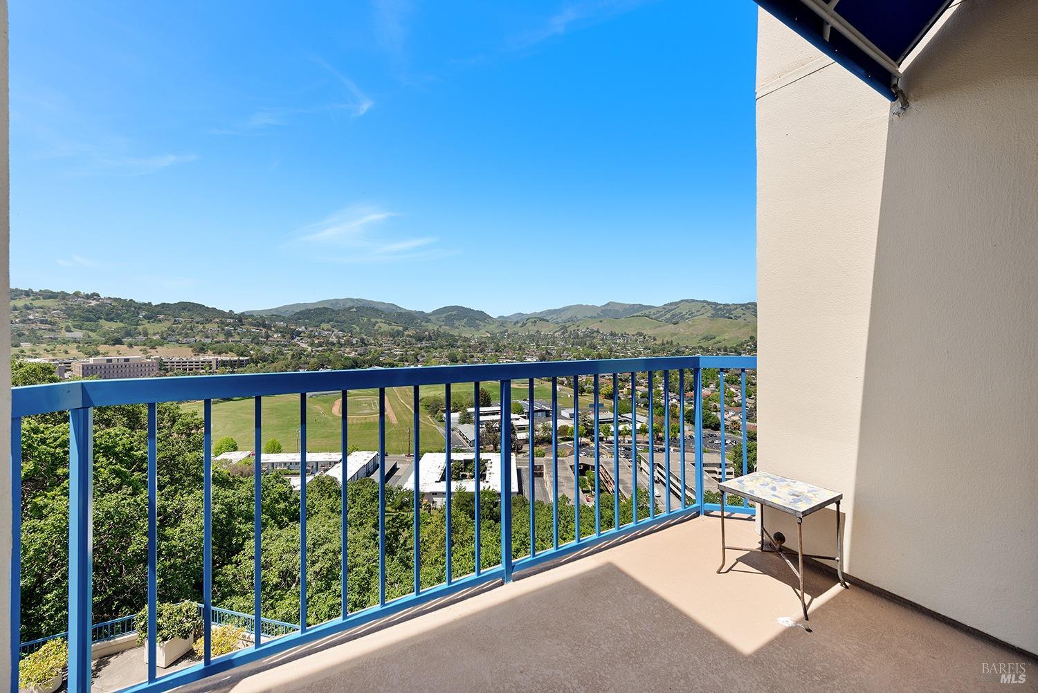 100 Thorndale Drive, Unit 450 San Rafael, CA 94903 - Photo 5 of 24 a view of a street from a balcony