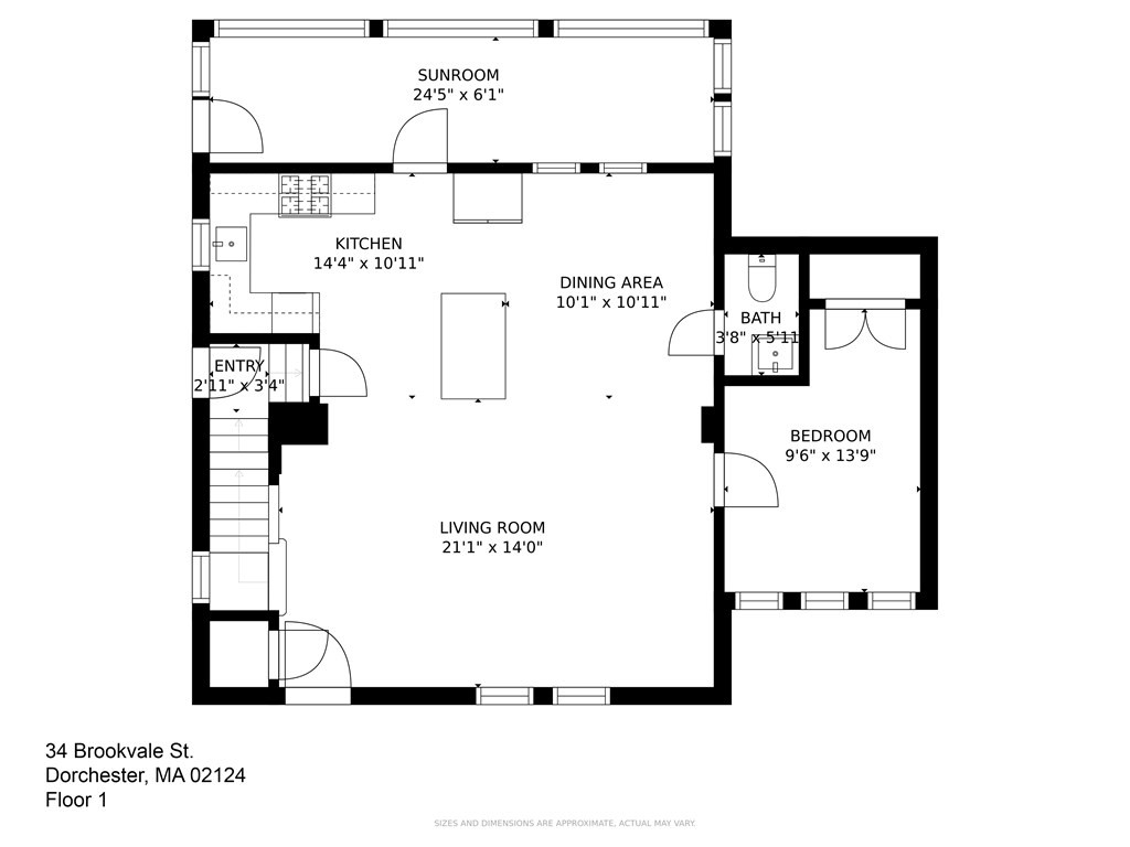 34 Brookvale Street Boston, MA 02124 - Photo 36 of 36 a picture of a bench in front of a wall