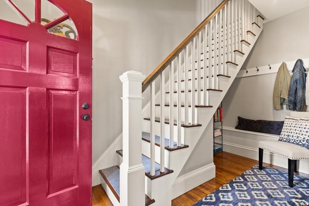 33 Porter Street, Unit 33 Woburn, MA 01801 - Photo 4 of 25 a view of entryway with wooden floor
