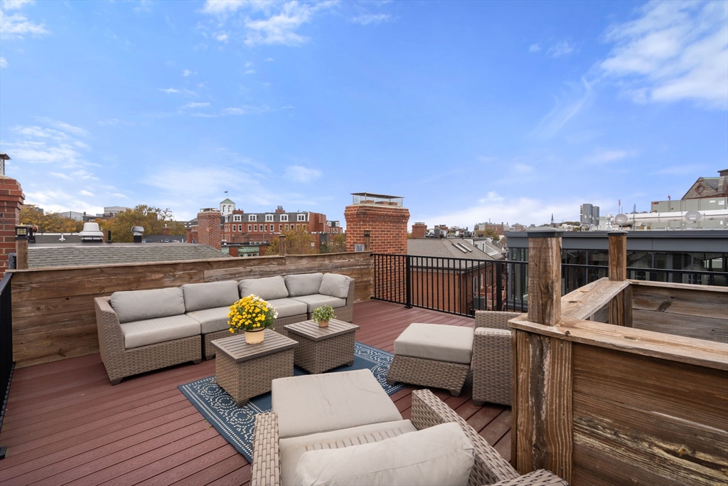 17 Henley Street, Unit F Boston, MA 02129 - Photo 18 of 19 a terrace view with sitting space