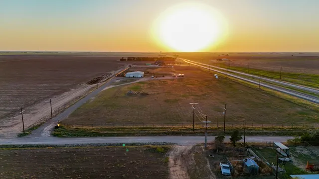 a view of a city street