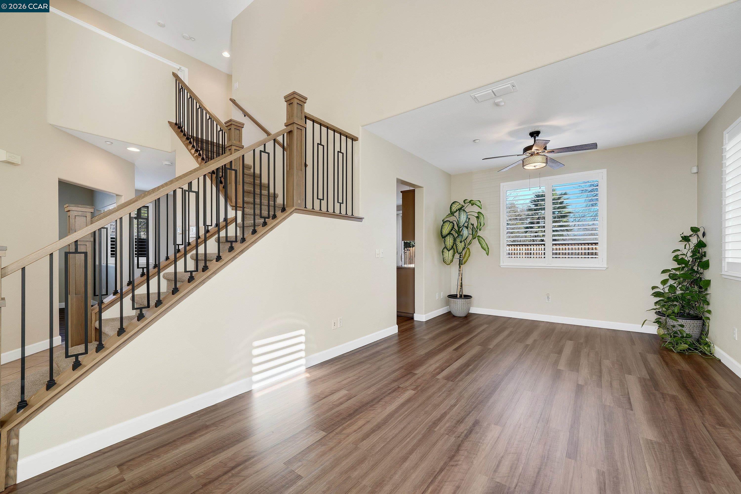 738 Marsh Place Fairfield, CA 94533 - Photo 8 of 45 a view of an entryway with wooden floor