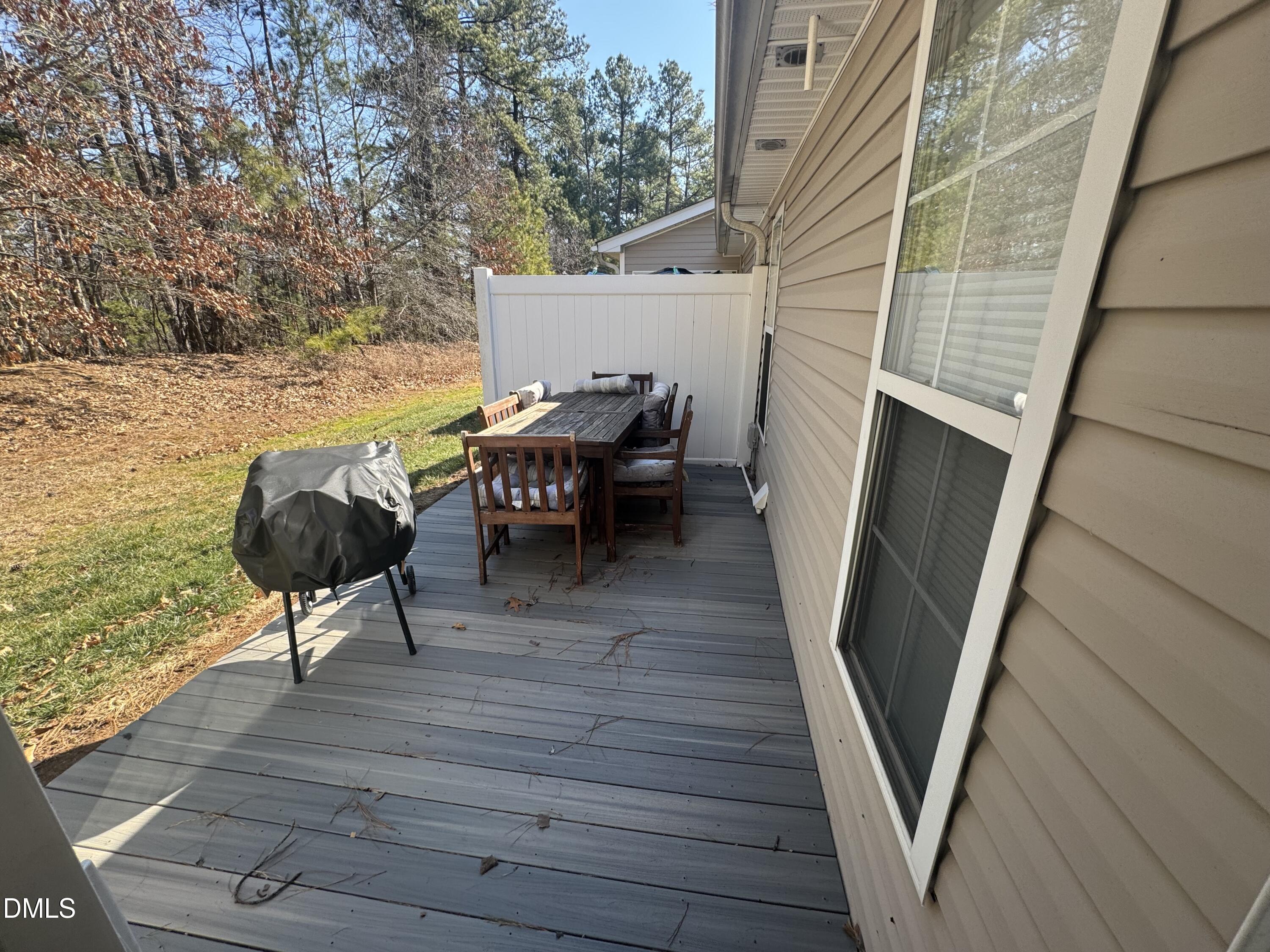 11351 Clubhaven Place, Unit 100 Raleigh, NC 27617 - Photo 28 of 29 Back Deck