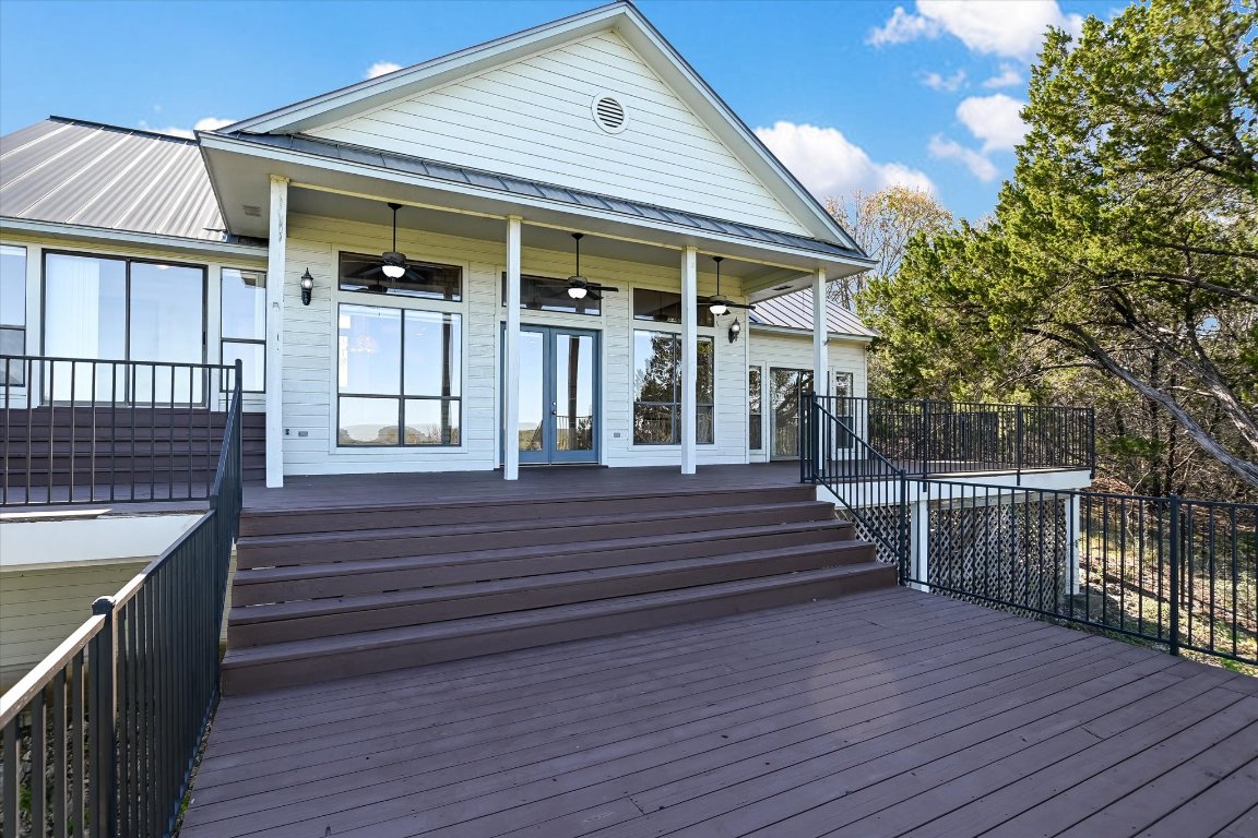 116 Courtside Way Spicewood, TX 78669 - Photo 24 of 40 a view of outdoor space and deck