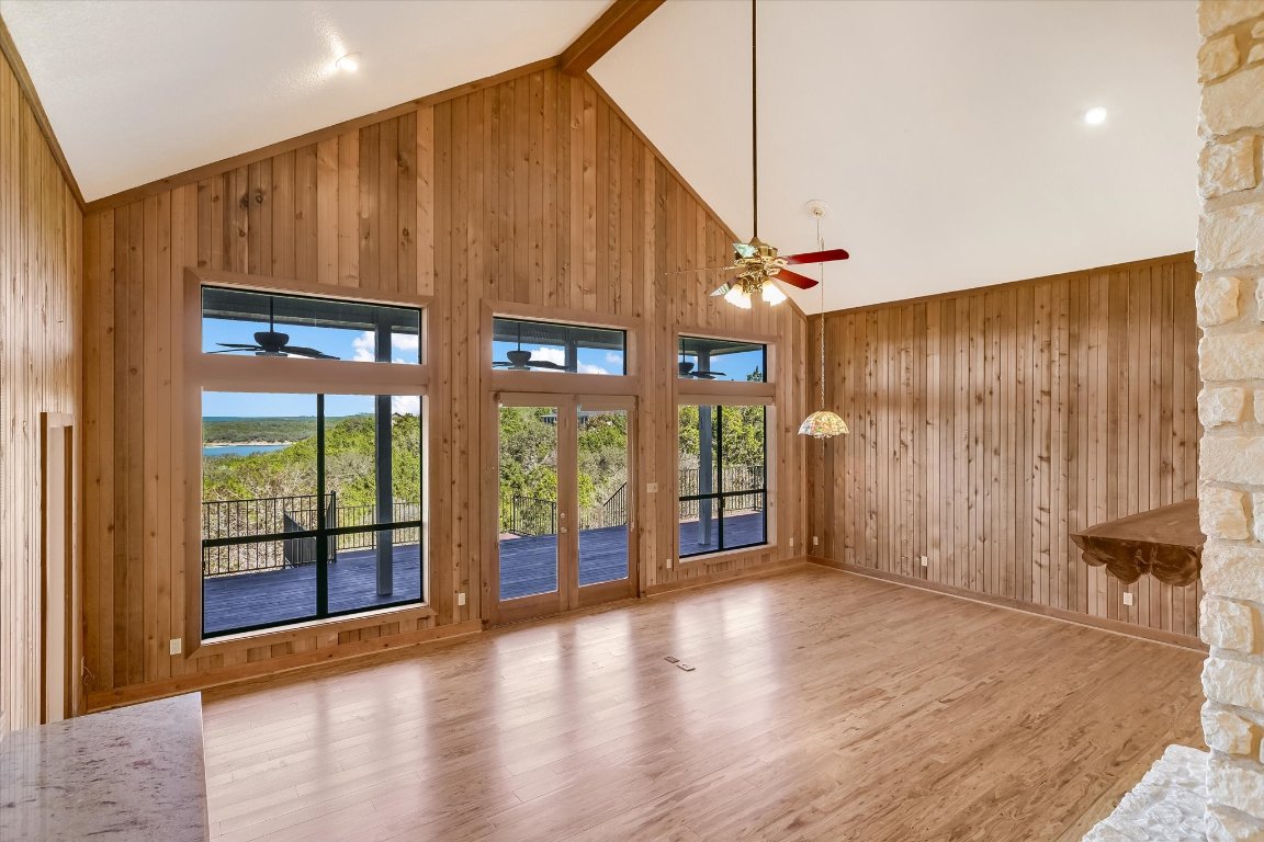 116 Courtside Way Spicewood, TX 78669 - Photo 5 of 40 a view of an entryway with wooden floor
