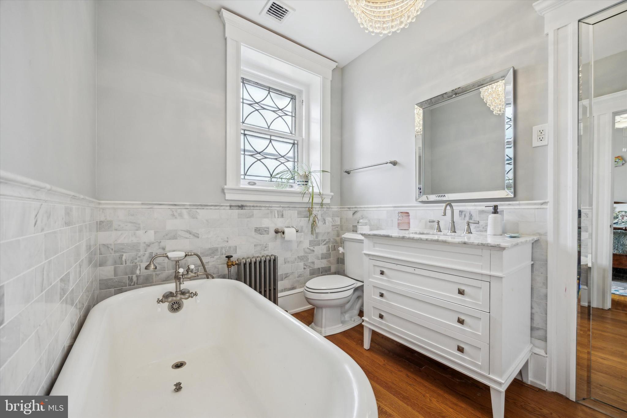 226 Fishers Road Bryn Mawr, PA 19010 - Photo 23 of 60 a bathroom with a sink and a bathtub