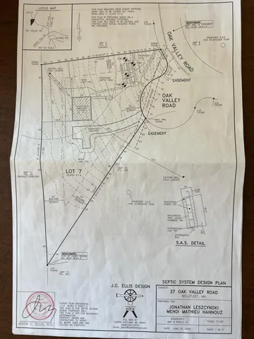 a view of a painting on the wall