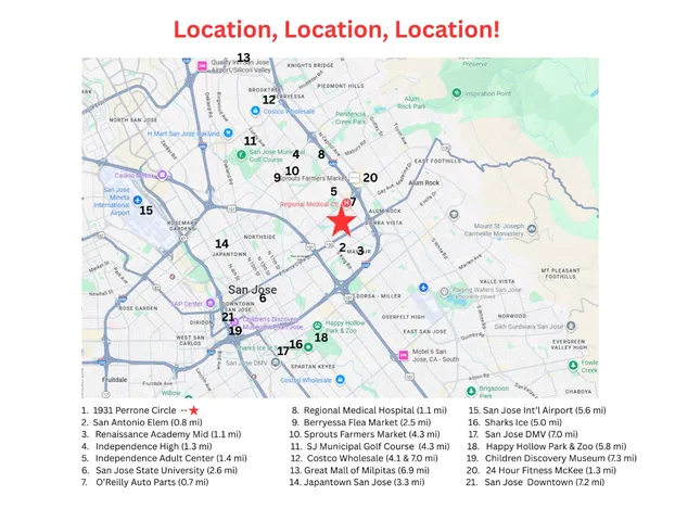 $1,099,888 | 1931 Perrone Circle, San Jose, CA 95116