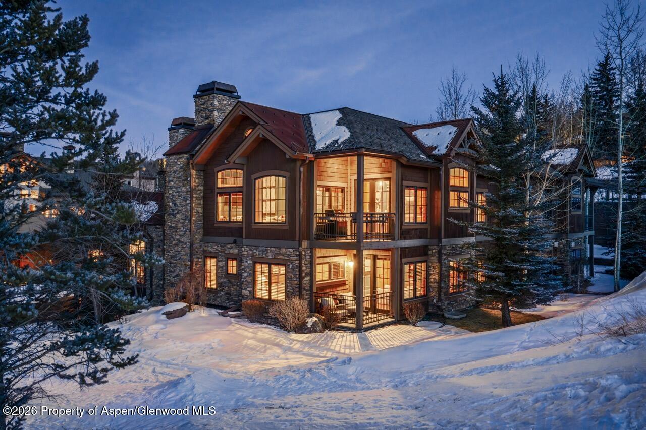 425 Wood Road, Unit 58E Snowmass Village, CO 81615 - Photo 23 of 31 23-House Twilight Large